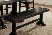 Dining Table with Bench Best Of Amazon We Furniture Azbh1do solid Wood Dining Bench Dark Oak