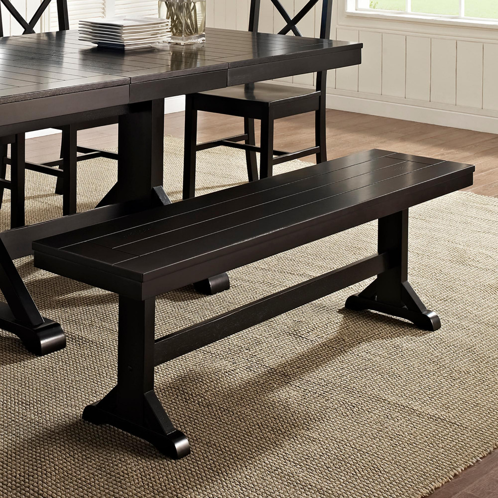 Dining Table with Bench Best Of Amazon We Furniture Azbh1do solid Wood Dining Bench Dark Oak