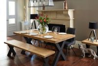 Dining Table with Bench Inspirational Ragana Reclaimed Timber Dining Table with Bench &amp; 3 Dining Chairs