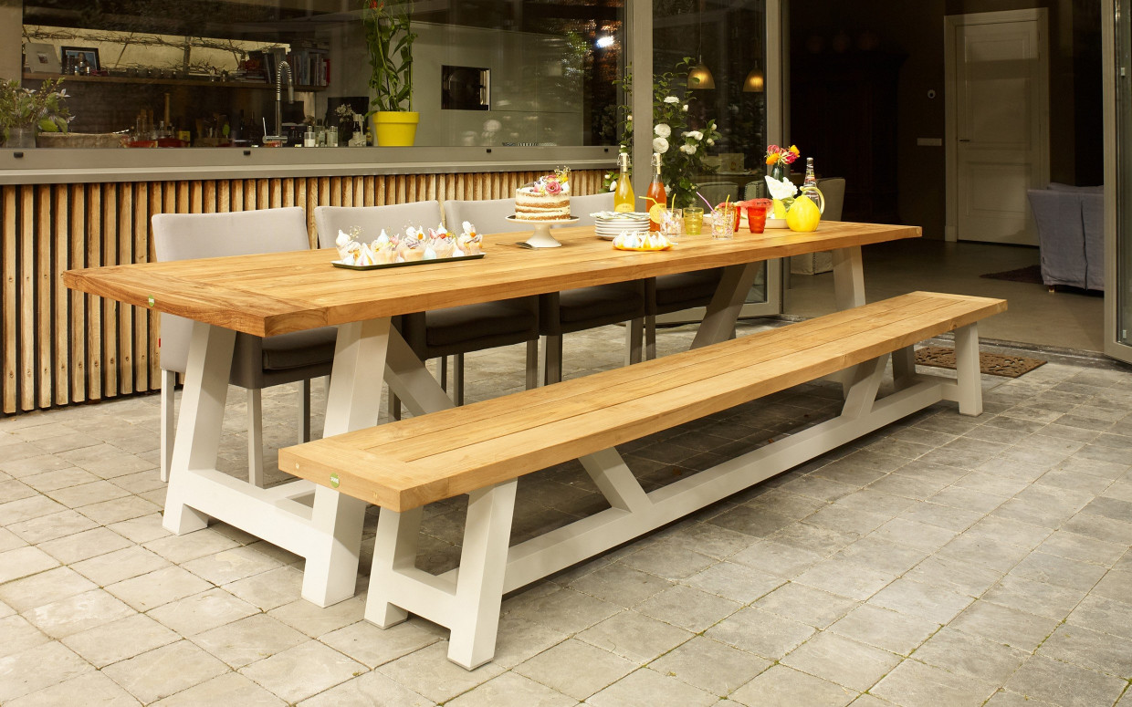 Dining Table with Bench Lovely Outdoor Dining Table Bench Suns Bolano Table