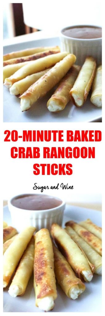 20-Minute Baked Crab Rangoon Sticks Recipe – Home Inspiration and DIY ...