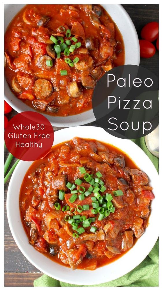 Paleo Pizza Soup Recipe - Home Inspiration and DIY Crafts Ideas