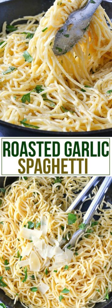 Roasted Garlic Spaghetti Recipe – Home Inspiration and DIY Crafts Ideas