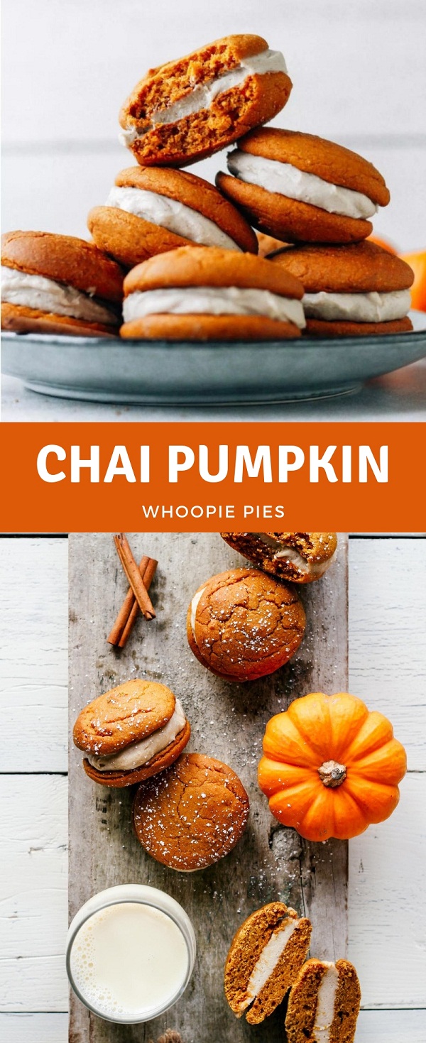 Chai Pumpkin Whoopie Pies