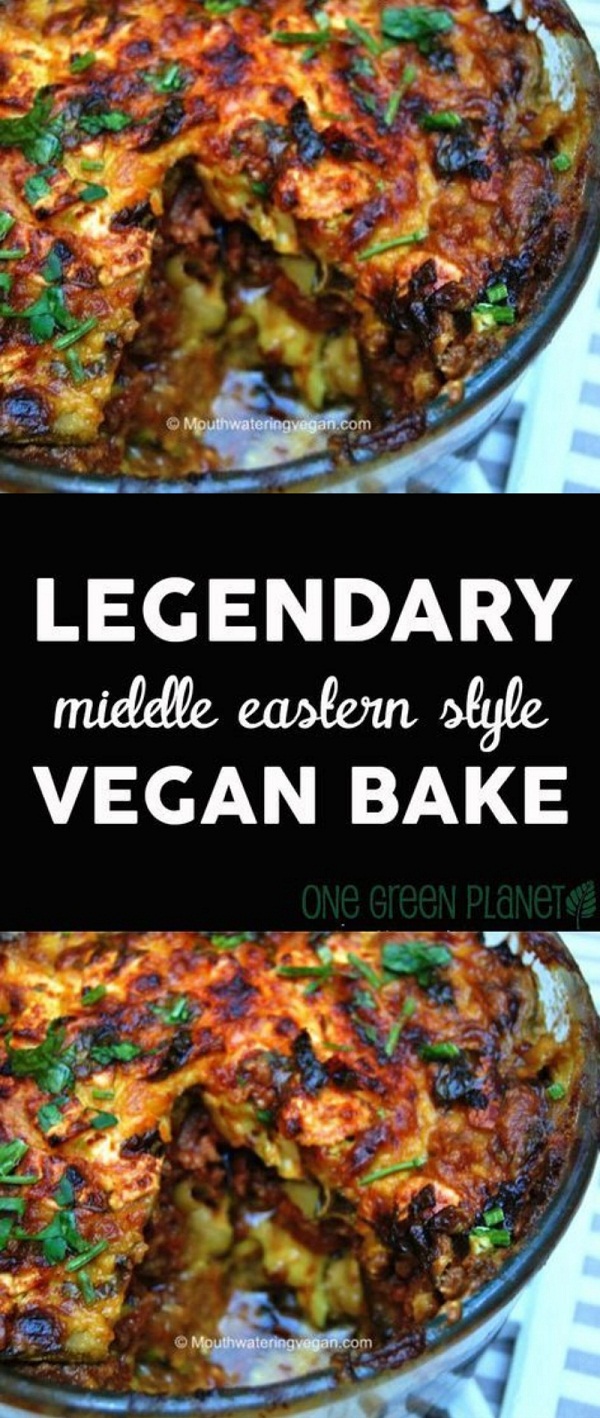 Middle Eastern-Style Veggie Bake [Vegan]