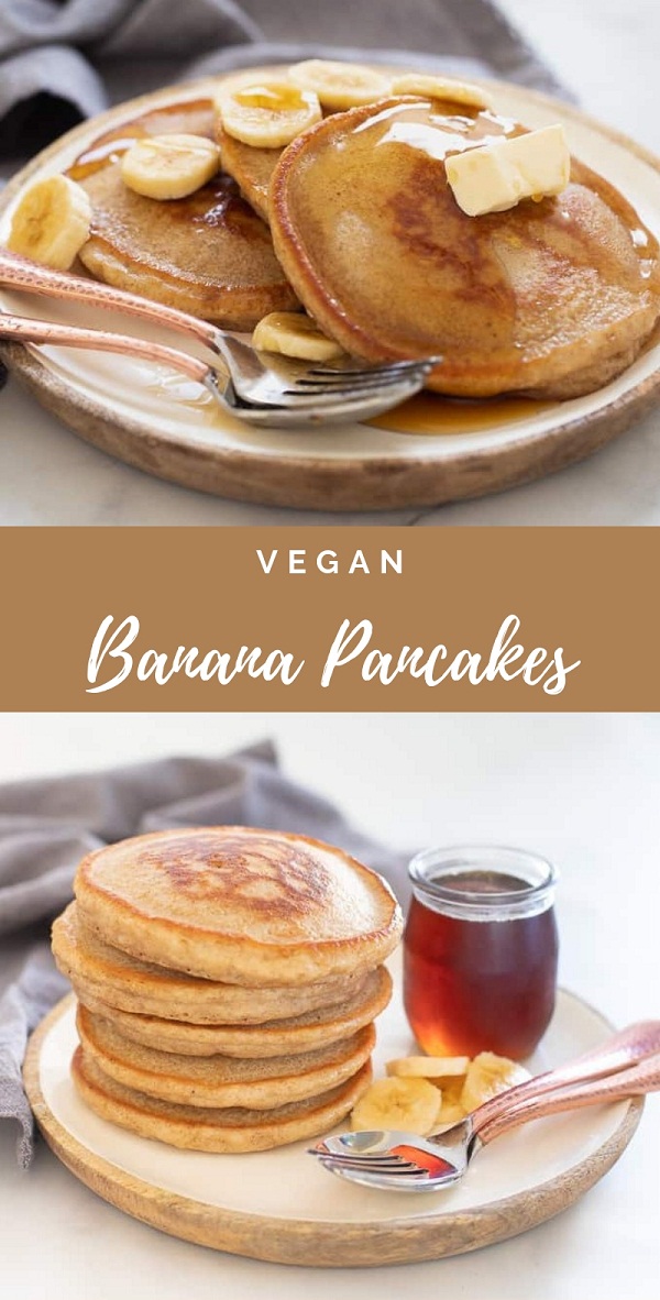 The Best Vegan Banana Pancakes