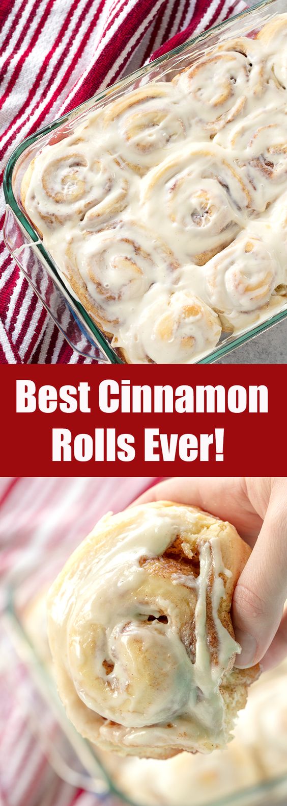 The Best Homemade Cinnamon Rolls Ever!