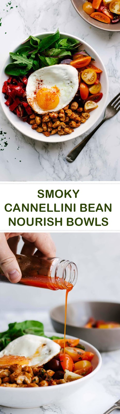 Smoky Cannellini Bean Nourish Bowls