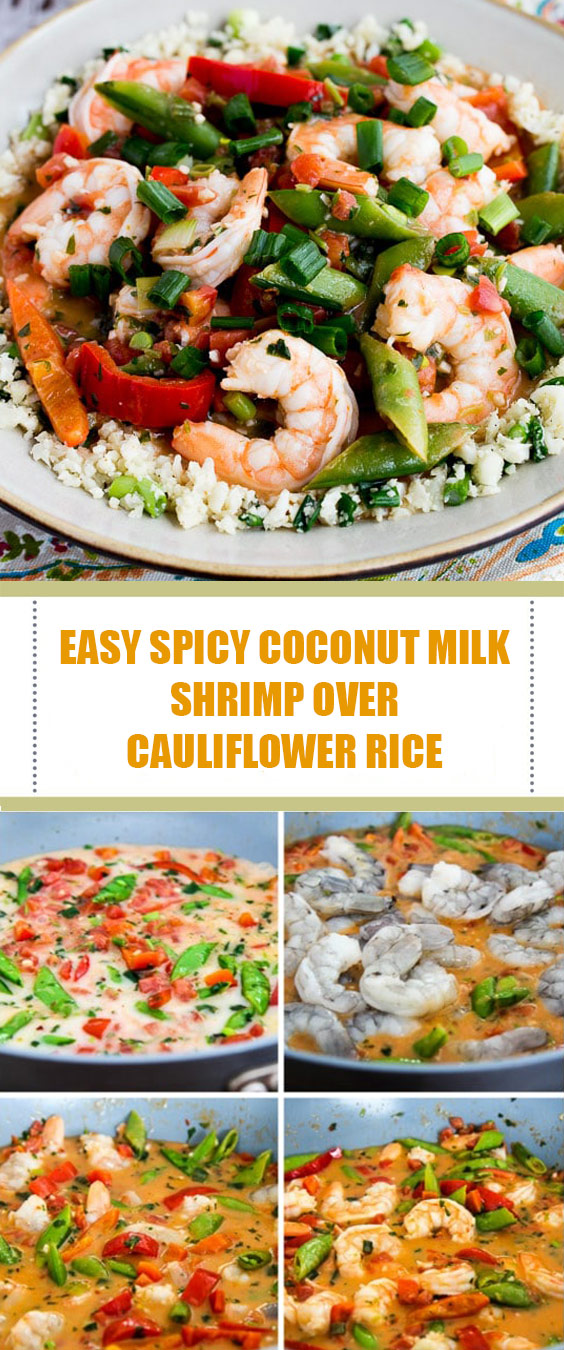 Easy Spicy Coconut Milk Shrimp