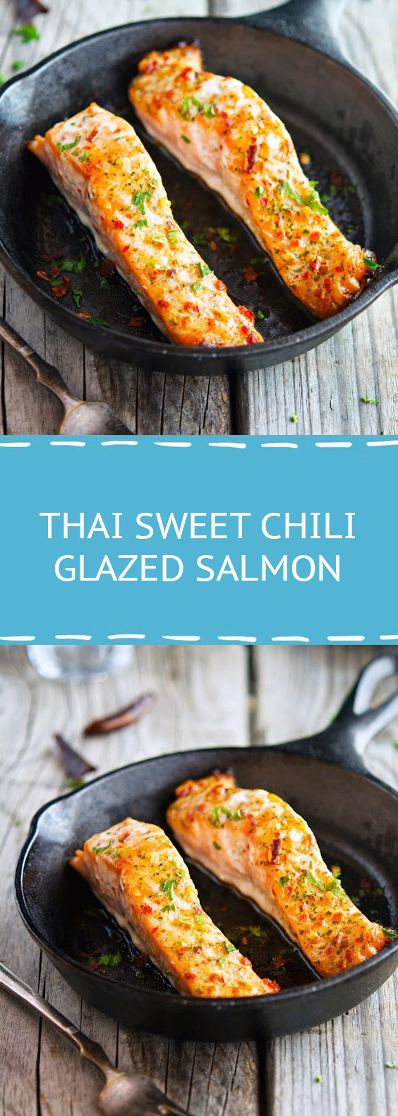 Thai Sweet Chili Glazed Salmon