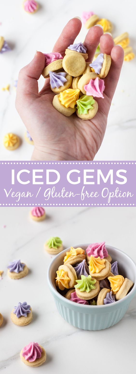 Vegan Iced Gems