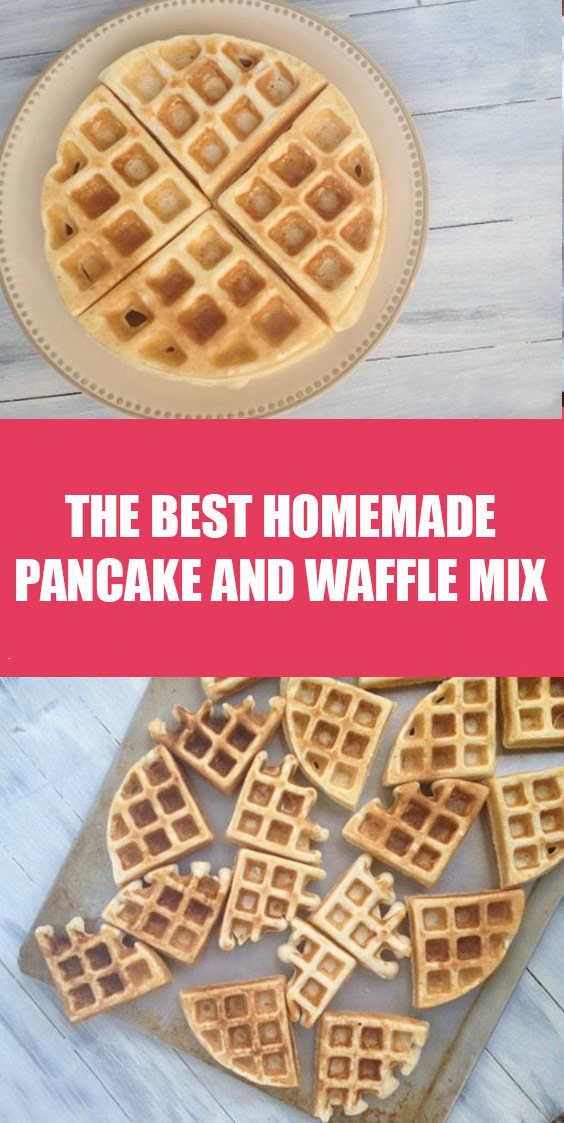 The Best Homemade Pancake and Waffle Mix