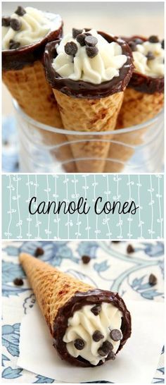 Cannoli Cones