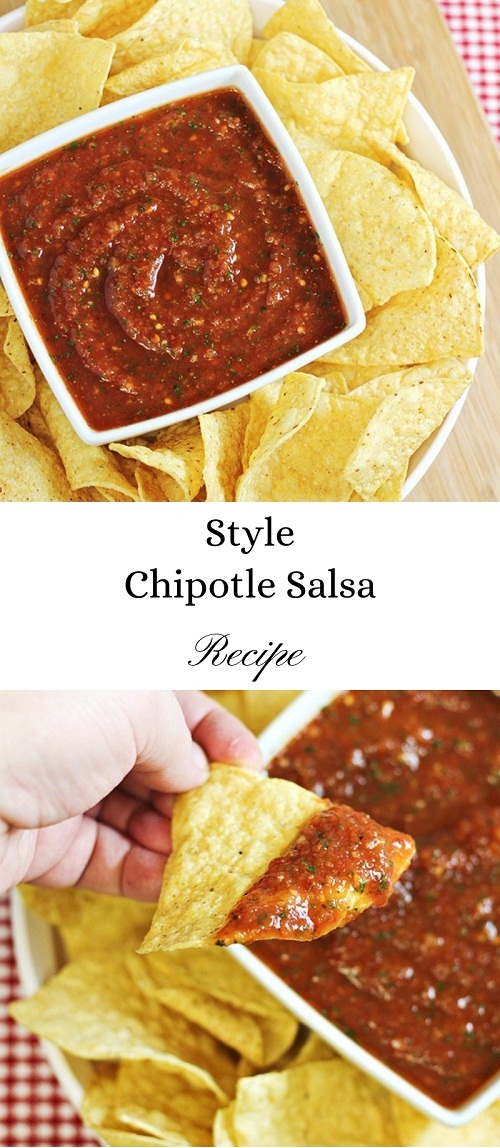 Style Chipotle Salsa Recipe