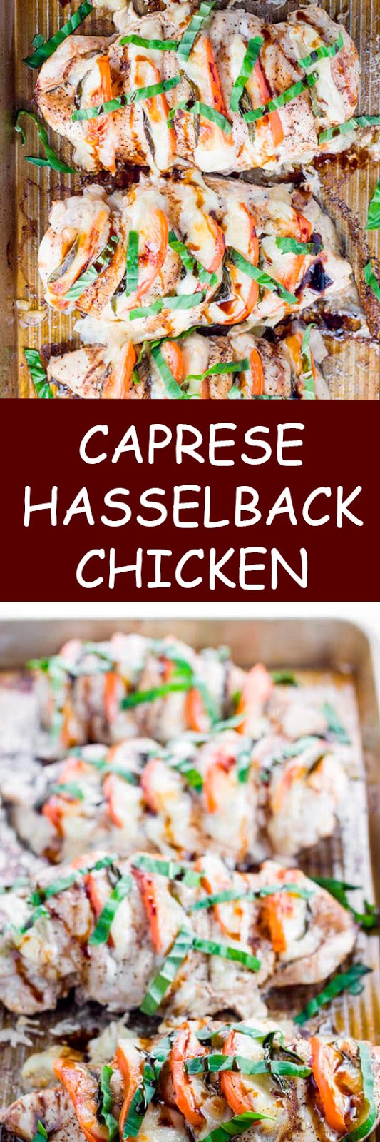 Caprese Hasselback Chicken