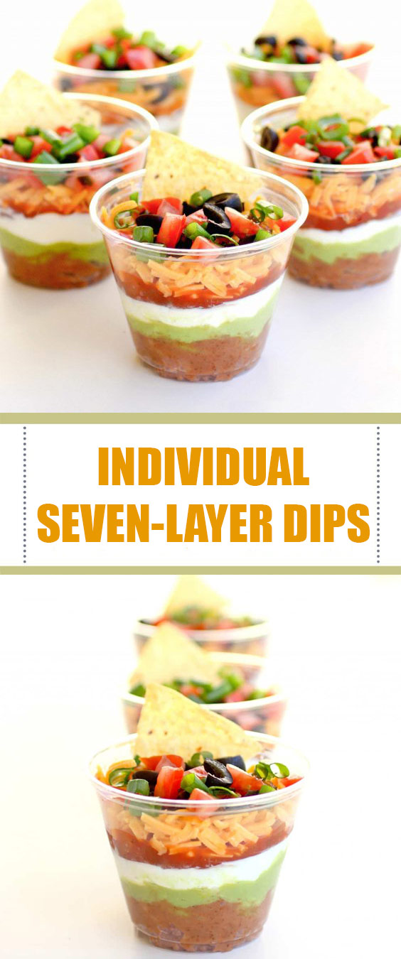 Individual Seven-Layer Dips