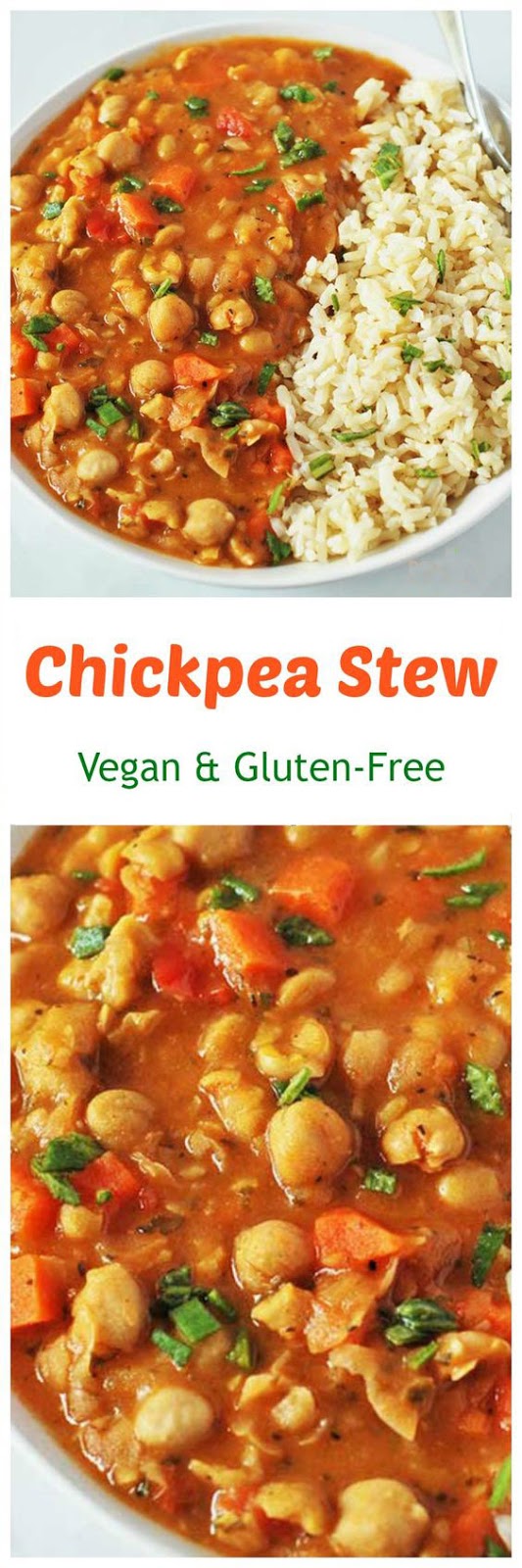Chickpea Stew (Vegan, Gluten-free)