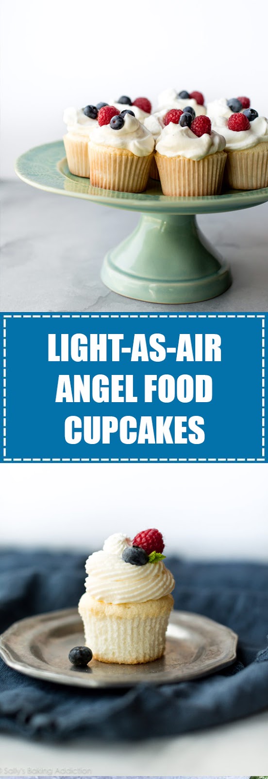 Light as Air Angel Food Cupcakes