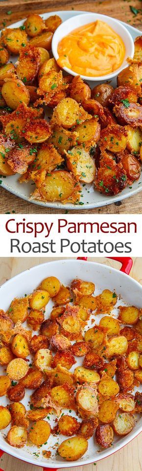Crispy Parmesan Roast Potatoes