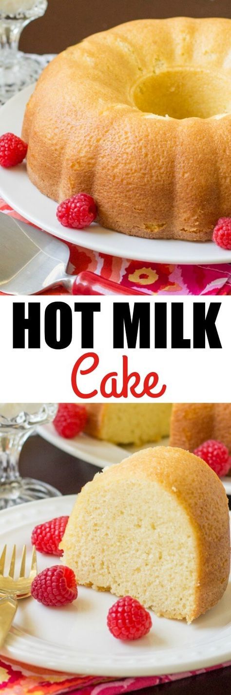 Hot Milk Cake