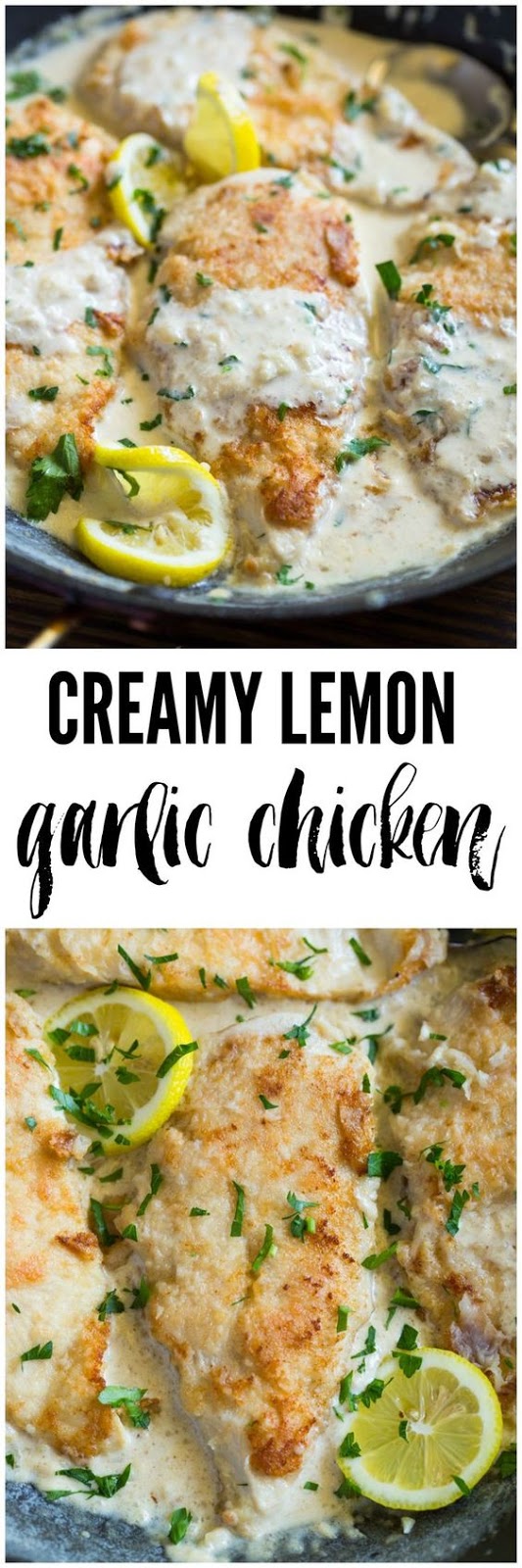 Creamy Lemon Garlic Chicken