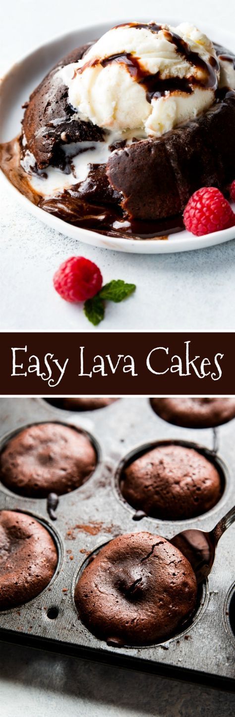 How to Make Chocolate Lava Cakes