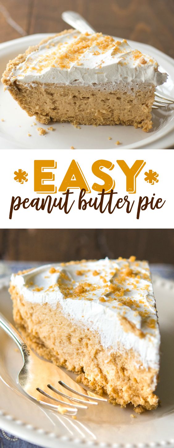 Easy Peanut Butter Pie
