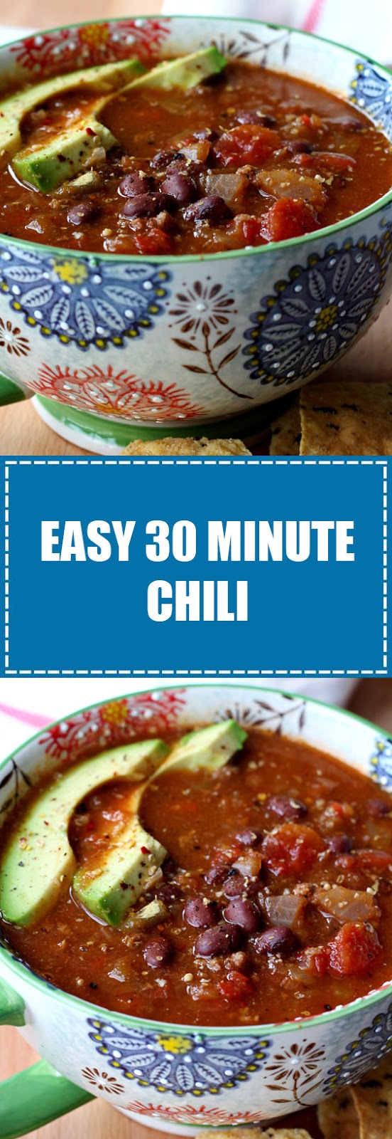 Easy 30 Minute Chili