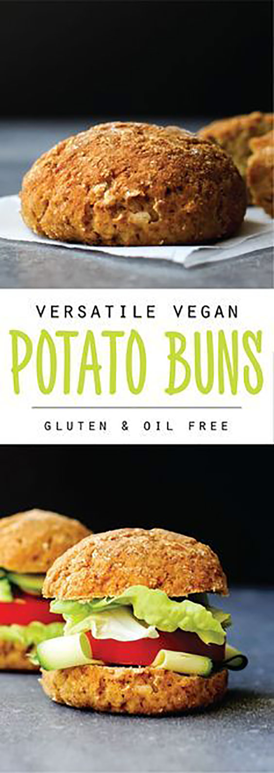 Vegan Gluten Free Potato Buns