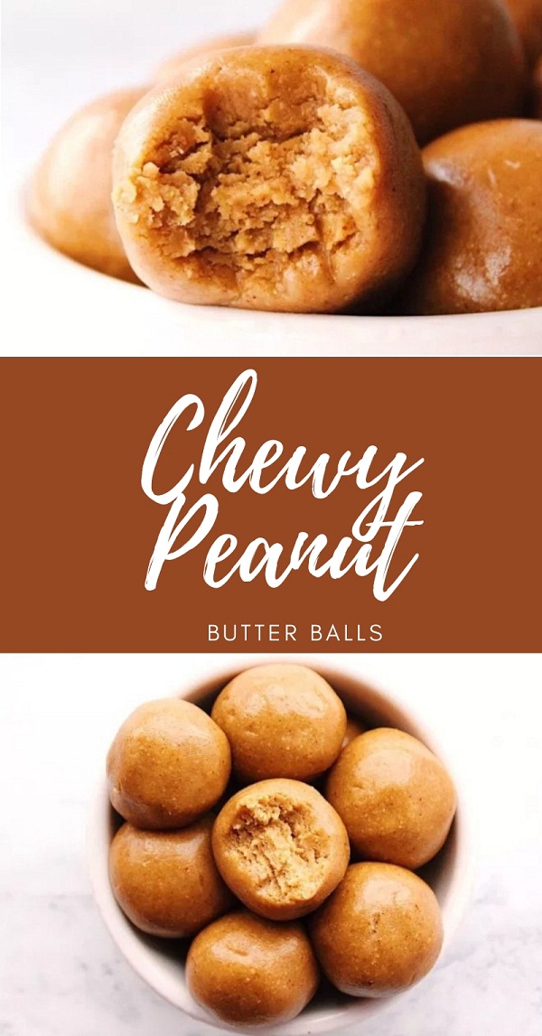  Chewy Peanut Butter Balls