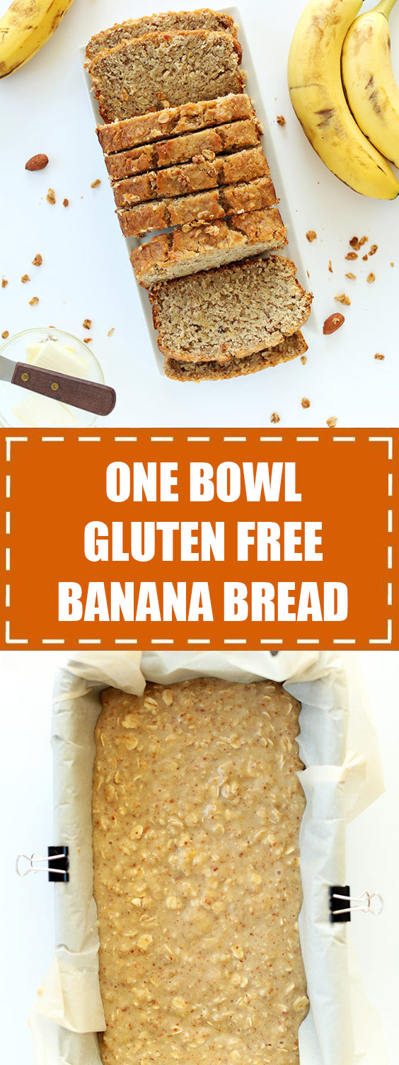 One Bowl Gluten-free Banana Bread