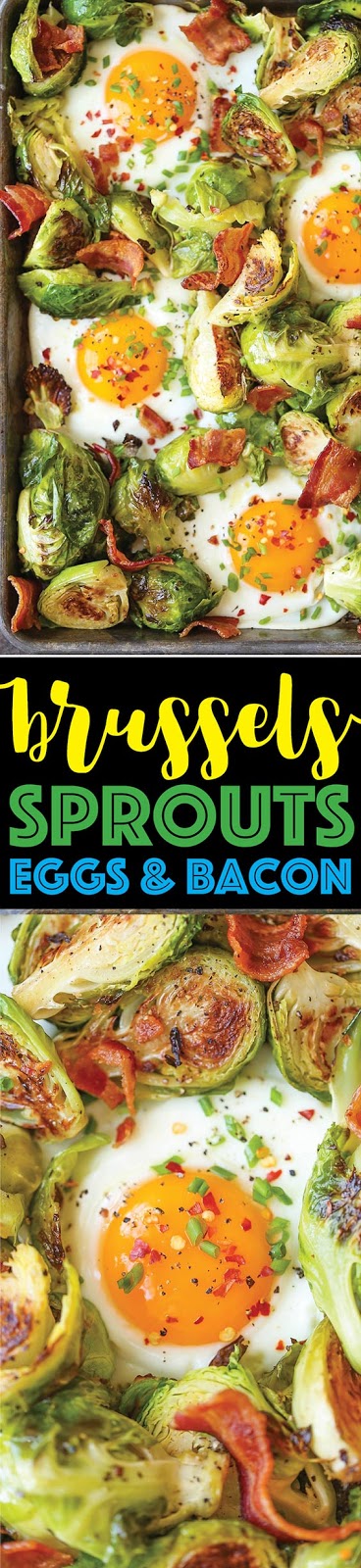 Brussels Sprouts, Eggs and Bacon