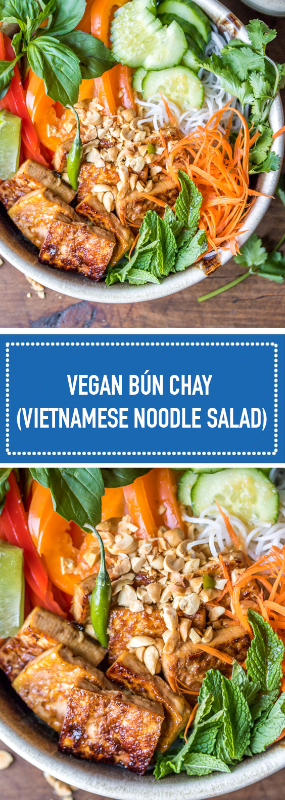 Vegan Bún Chay Noodle Salad