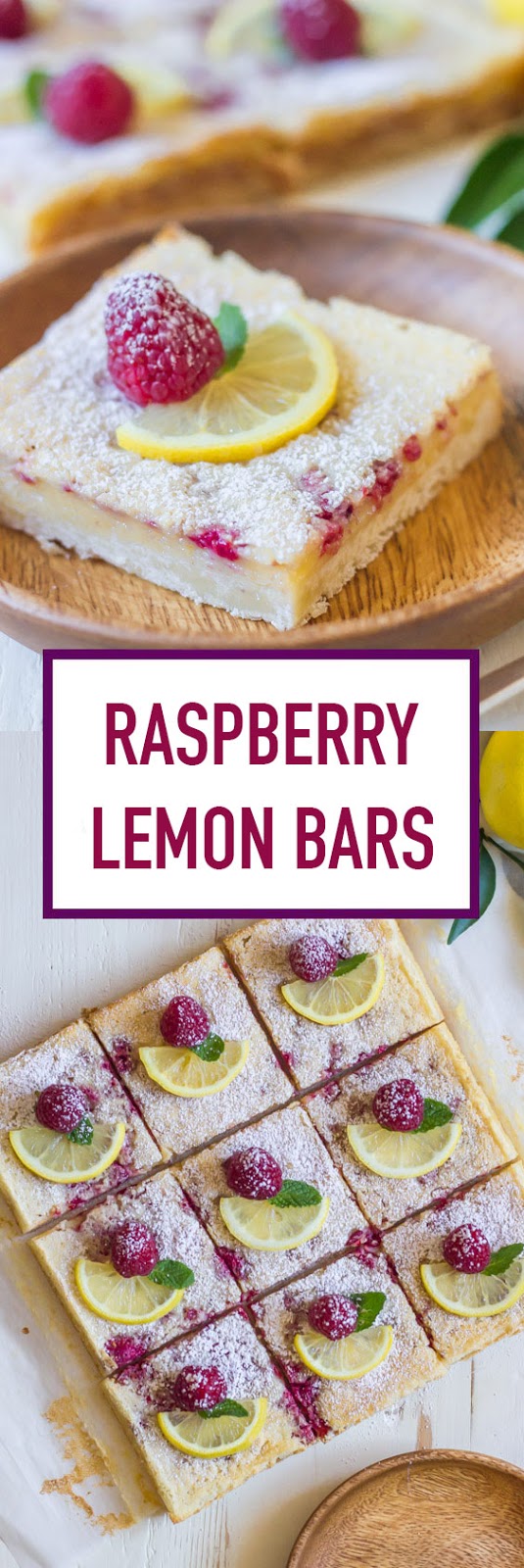 Raspberry Lemon Bar