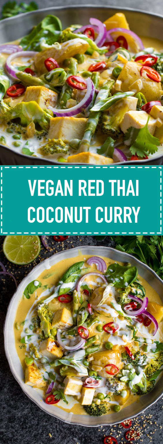 Vegan Red Thai Coconut Curry