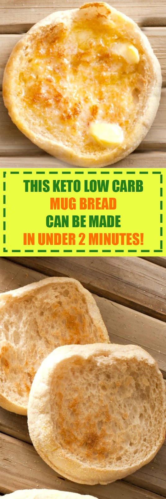 This Keto Low Carb Mug Bread Can Be Made in Under 2 Minutes!