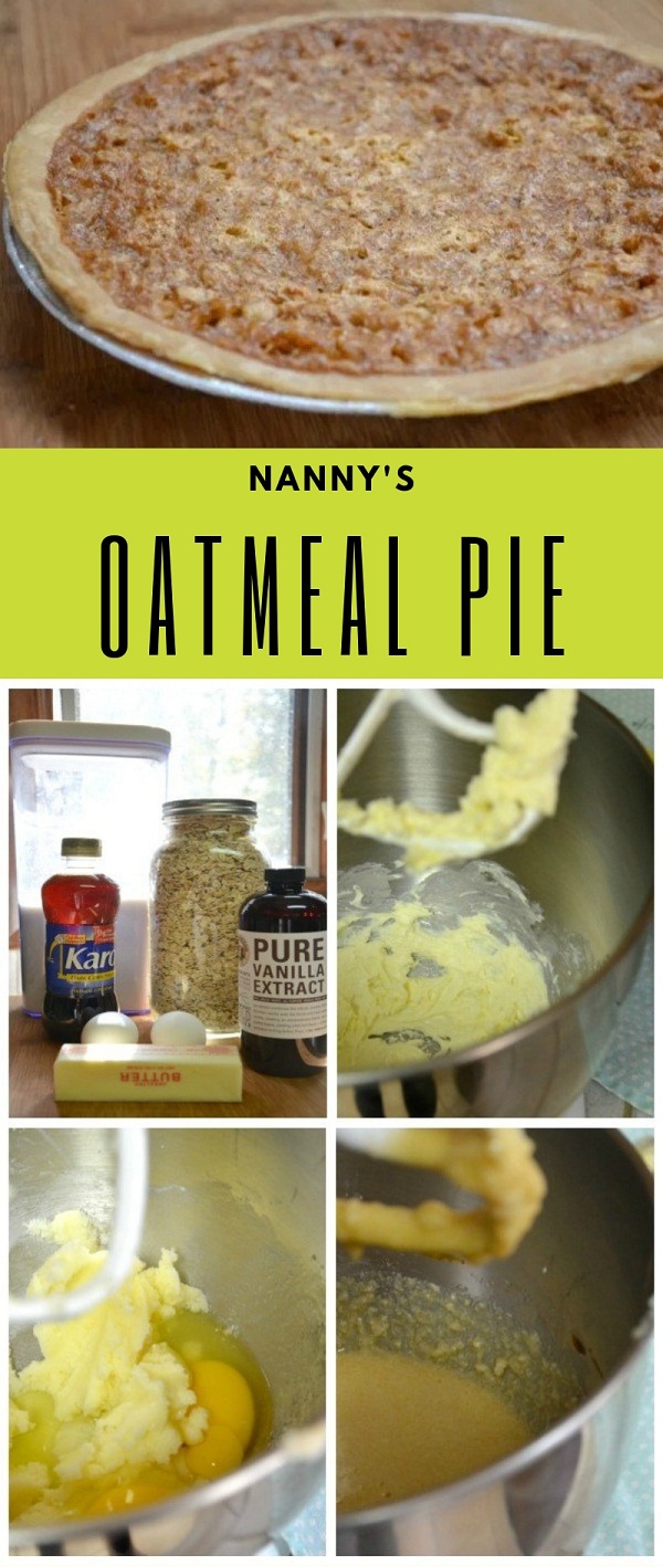 Nanny's Oatmeal Pie