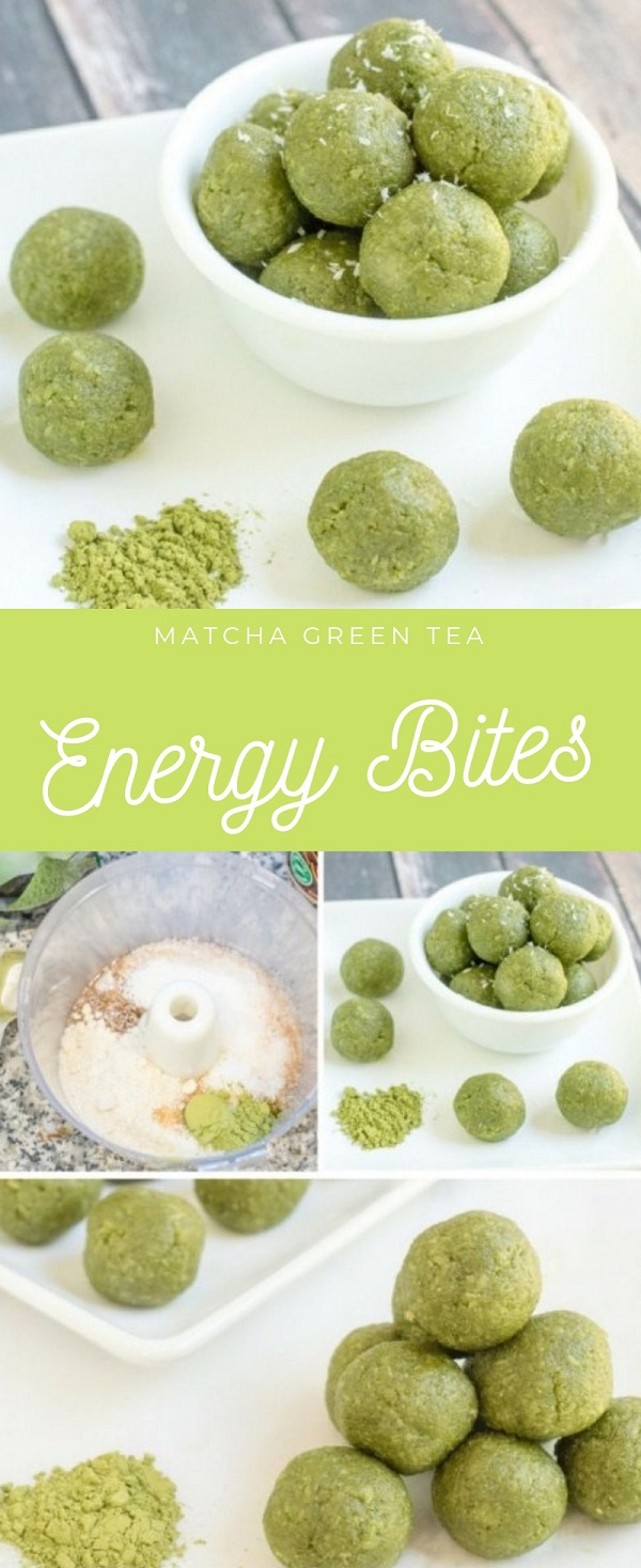 Matcha Green Tea Energy Bites