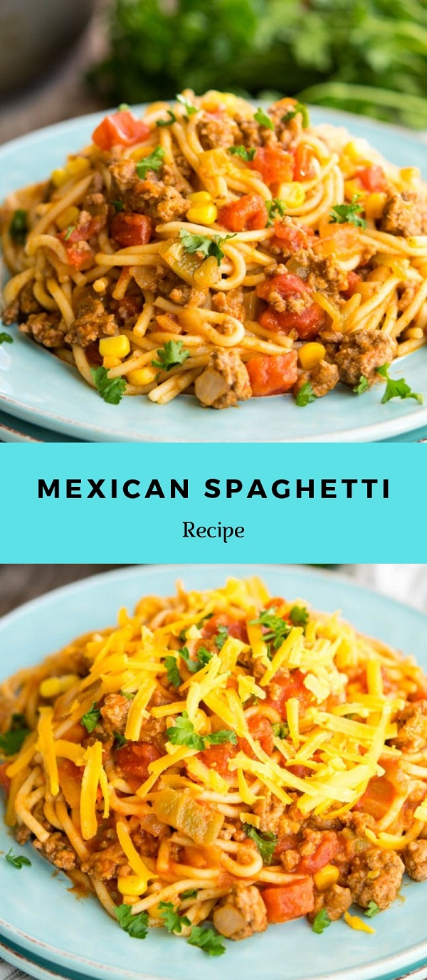 Mexican Spaghetti Recipe Recipes – Home Inspiration and DIY Crafts Ideas