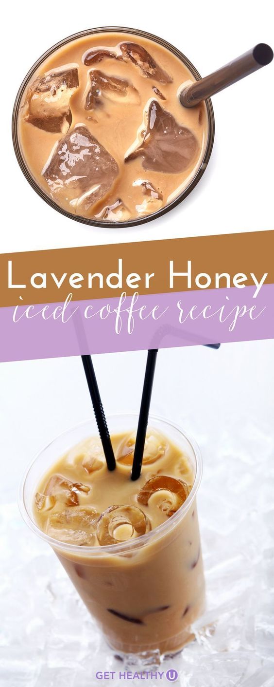 Lavender Honey Iced Coffee (paleo-friendly)