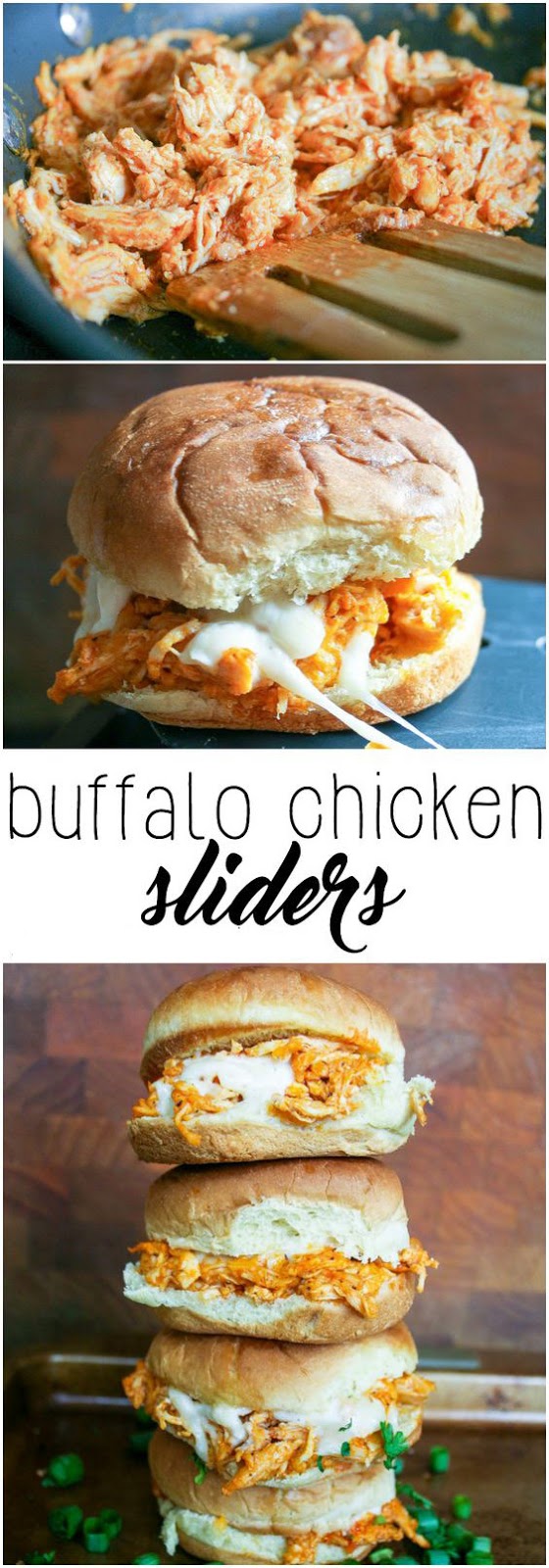Delicious Buffalo Chicken Sliders
