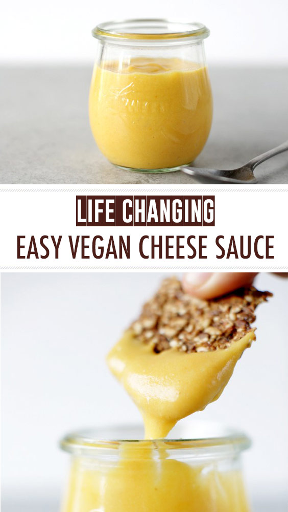 Easy Vegan Cheese Sauce
