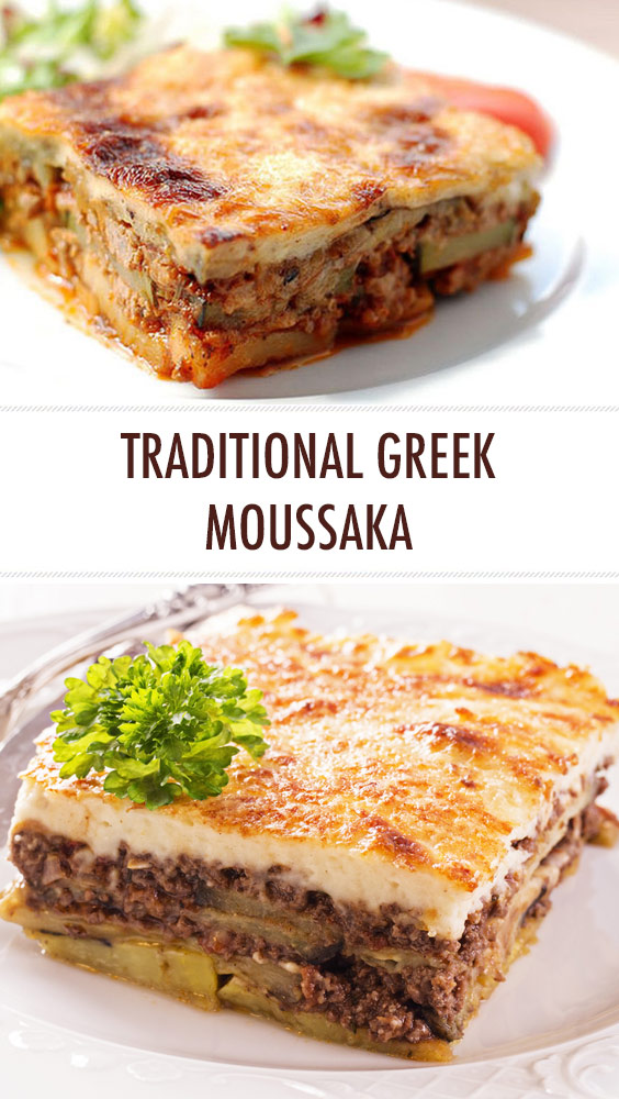 Traditional Greek Moussaka recipe (Moussaka with Béchamel)