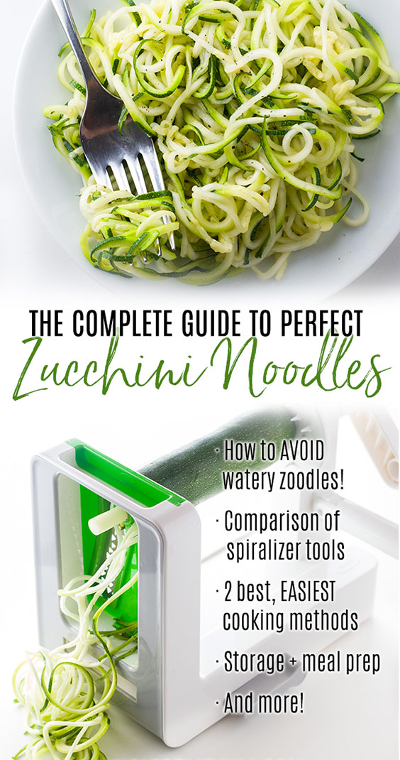 Simple Low Carb Zucchini Noodles Recipe