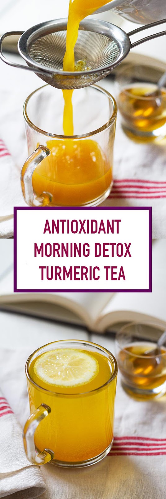Morning Detox Turmeric Tea
