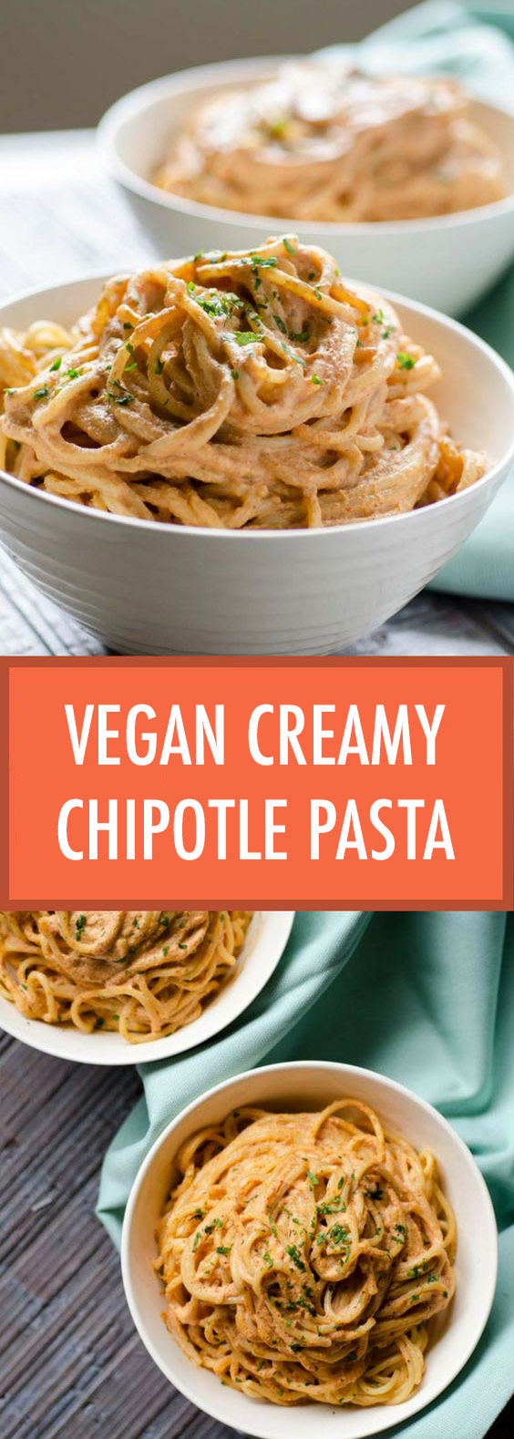 Vegan Creamy Chipotle Pasta