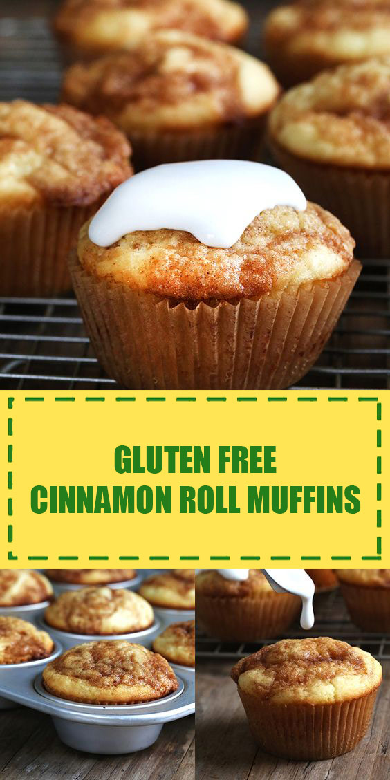 Gluten Free Cinnamon Roll Muffins