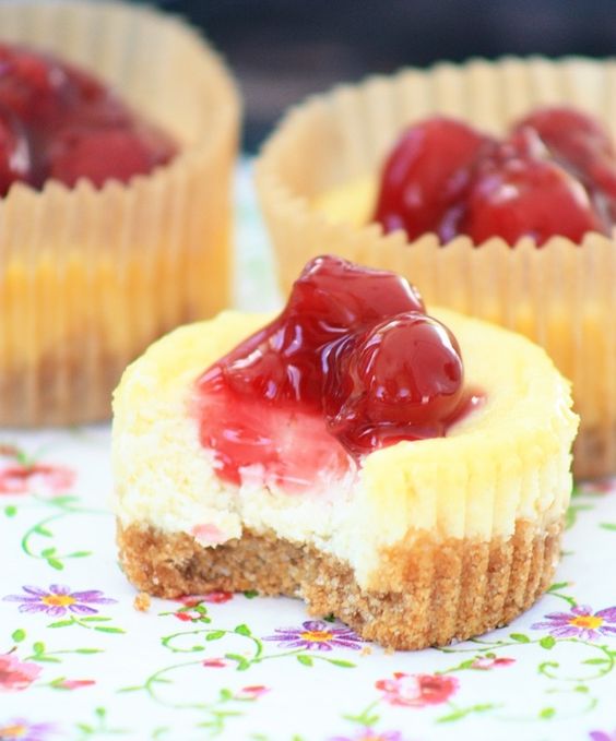 Recipes-Fitness | Best Ever Mini Cheesecakes