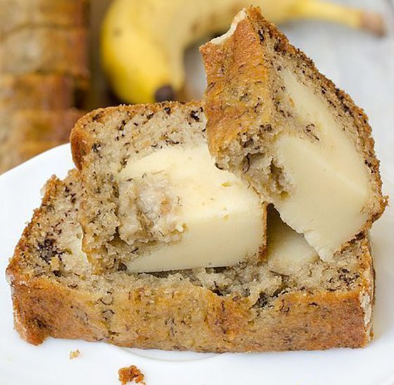 Cream Cheese Banana Bread