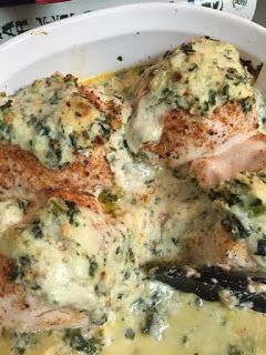 Low Carb Lifestyle Recipe  Meal Prep Spicy Stuffed Spinach Chicken Breasts  LCHF, keto diet, low carb diet,